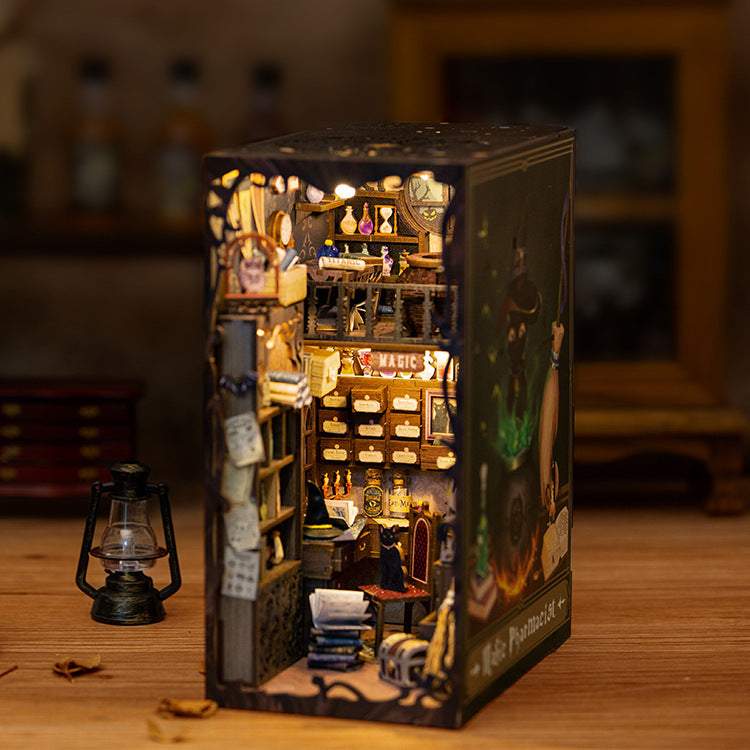 Magic Pharmacist Diy Wooden 3d Stereo Hand-assembled