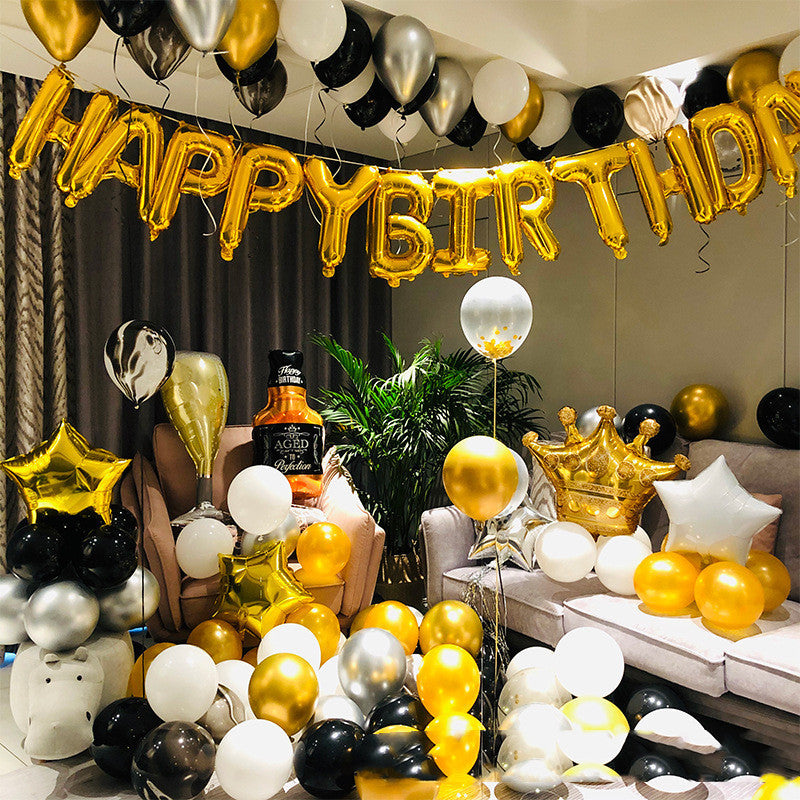 Surprise Scene Layout Background Wall Balloon Decoration