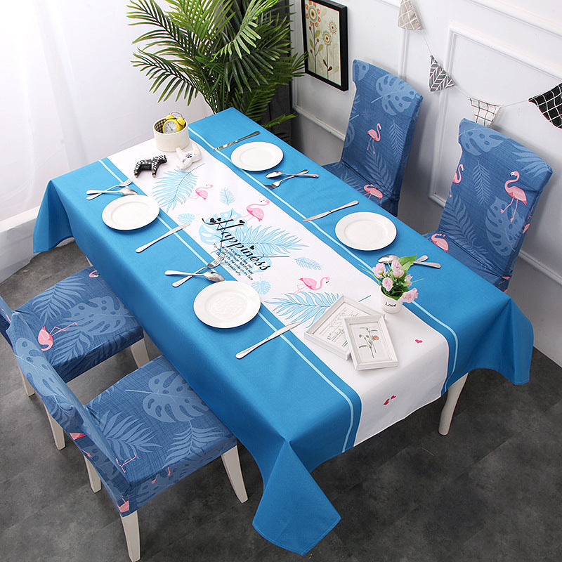 European Style Small  Cotton And Linen Tablecloth