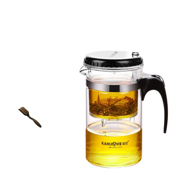 Heat Resistant Glass Filter Elegant Cup Teapot
