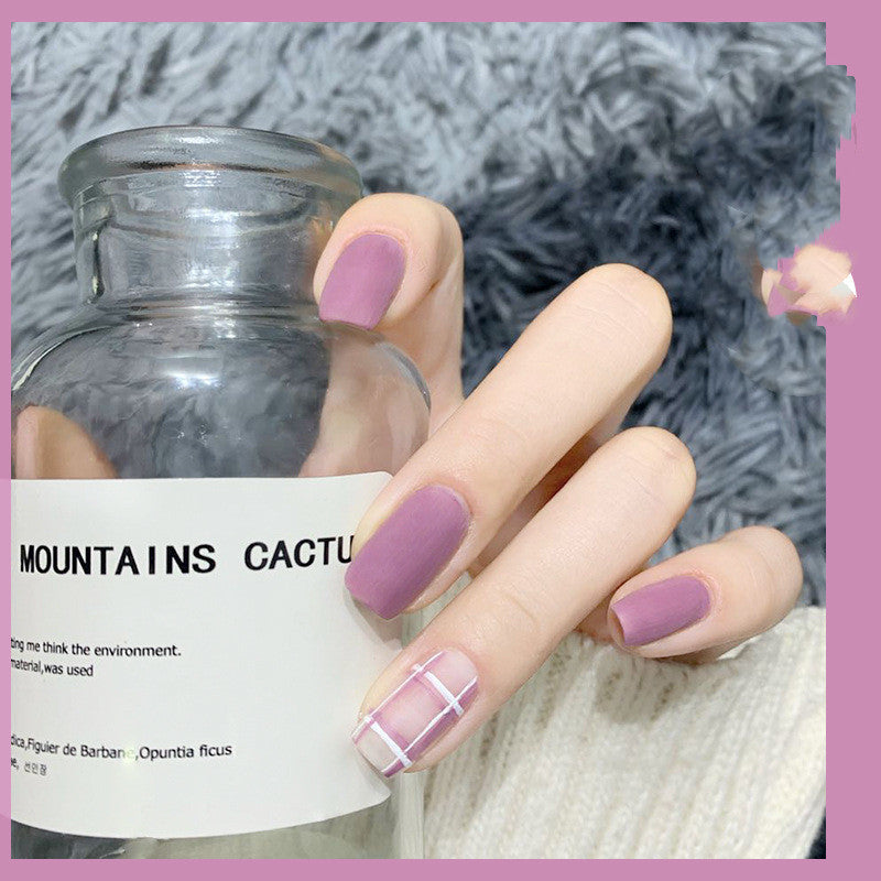 Water-based Matte Nail Polish Autumn And Winter Color Matte Matte Texture