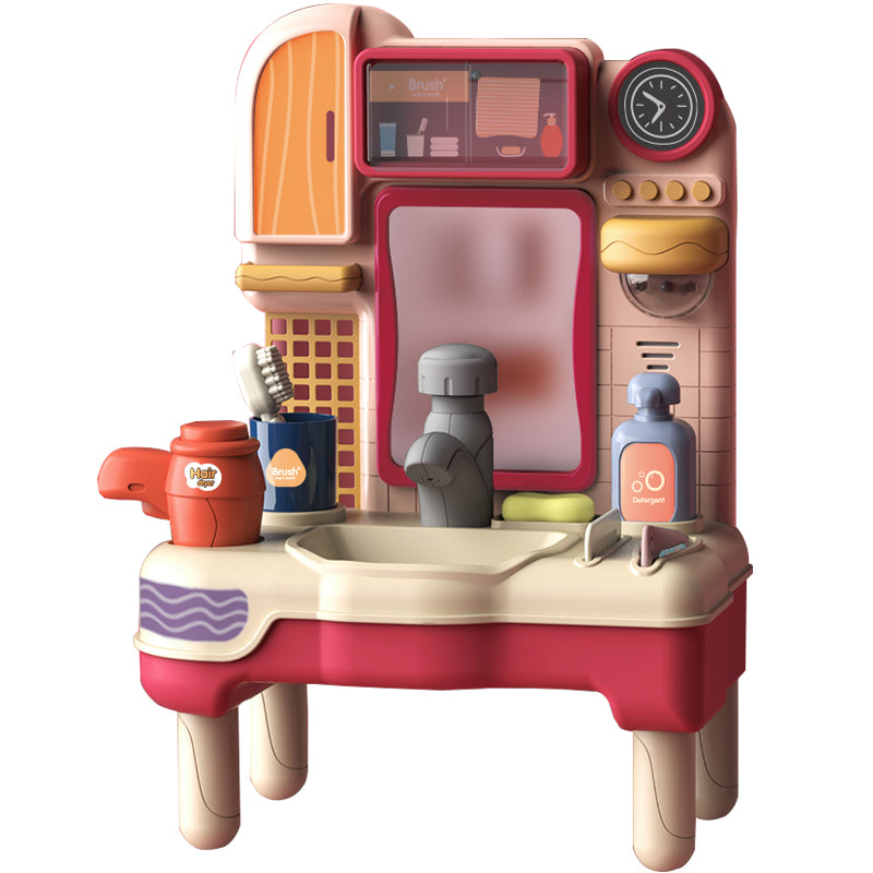 Set girl plays house toy