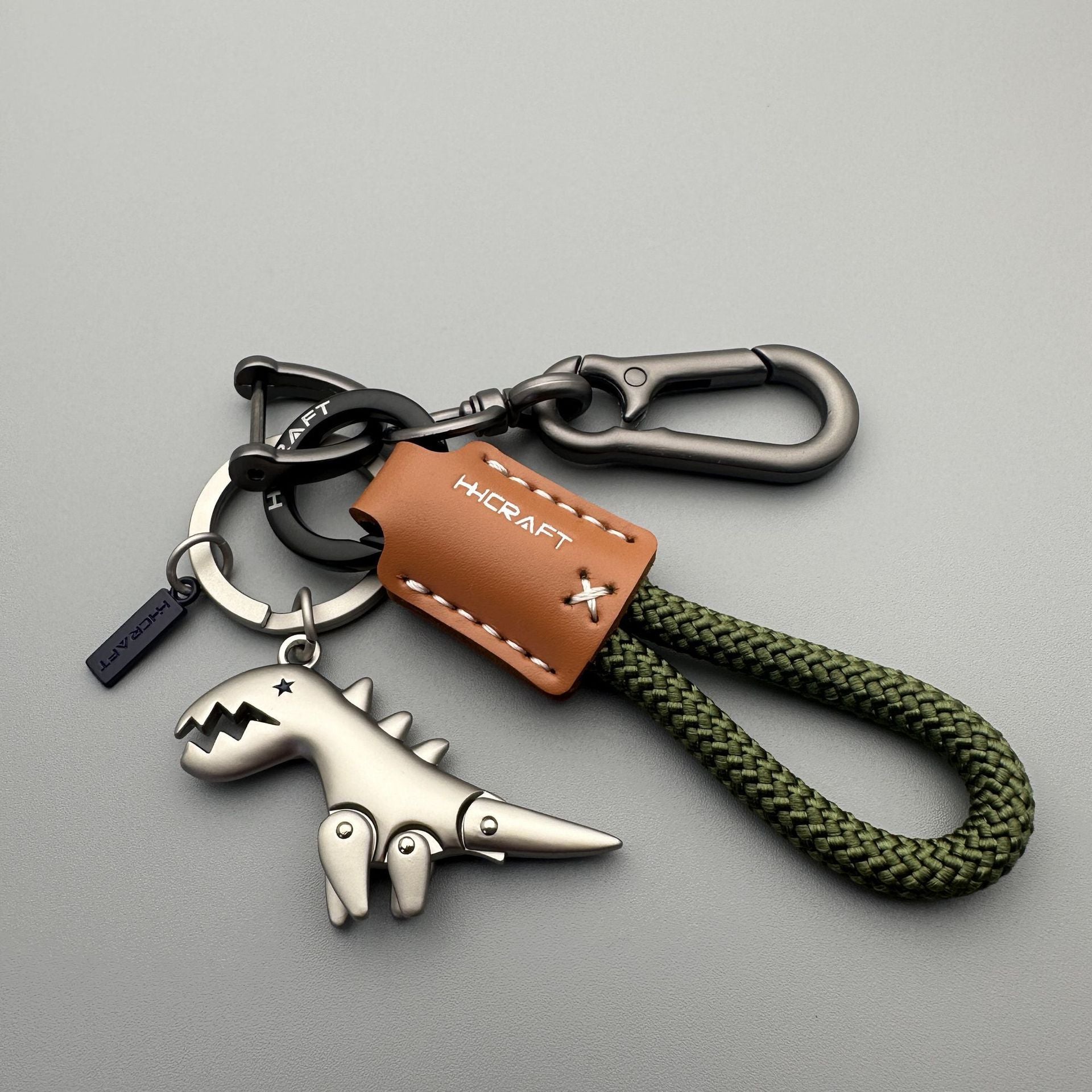 Cute Cartoon Little Dinosaur Keychain Schoolbag Pendant