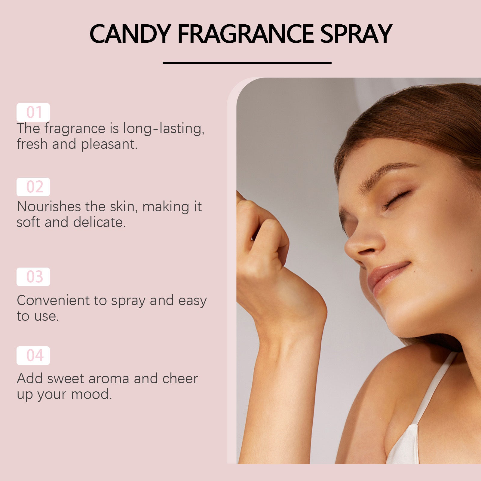 Candy Fragrance Spray Long-lasting Natural Mild