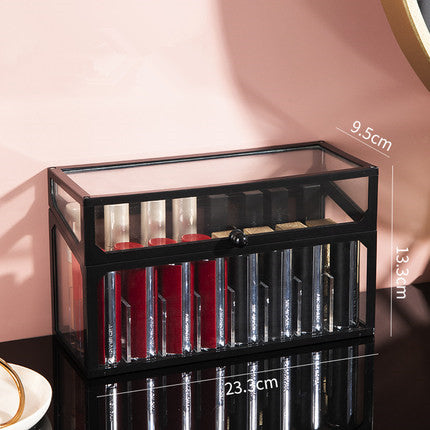 Lip glaze lipstick storage box