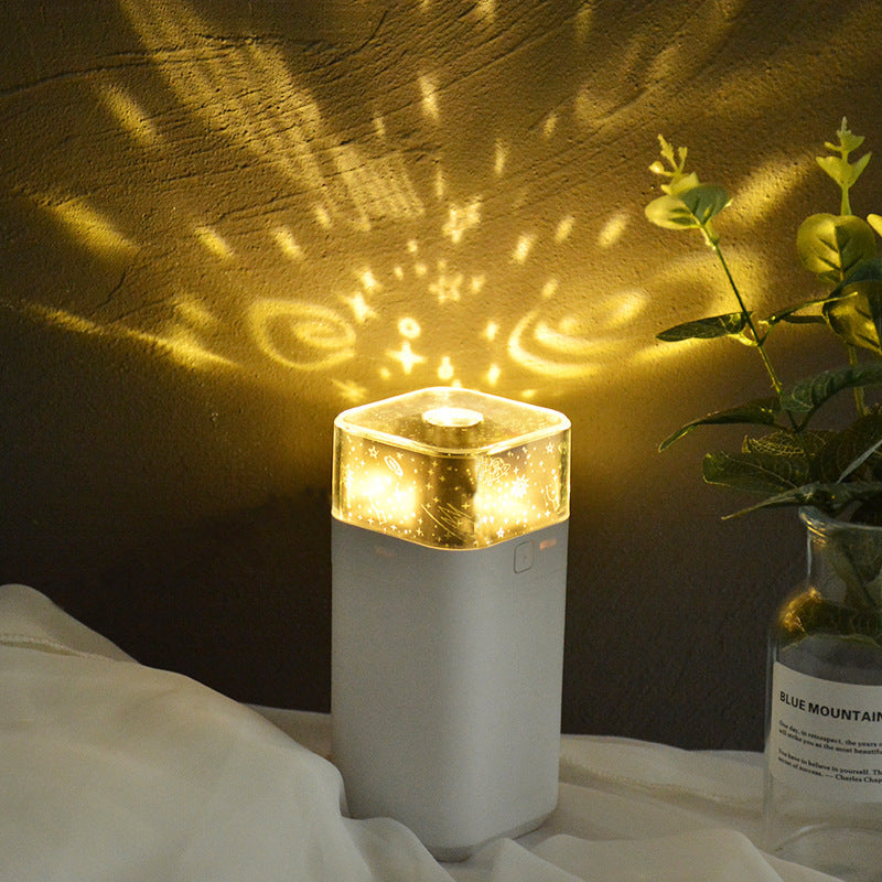Checkered Car Projection Humidifier Spray