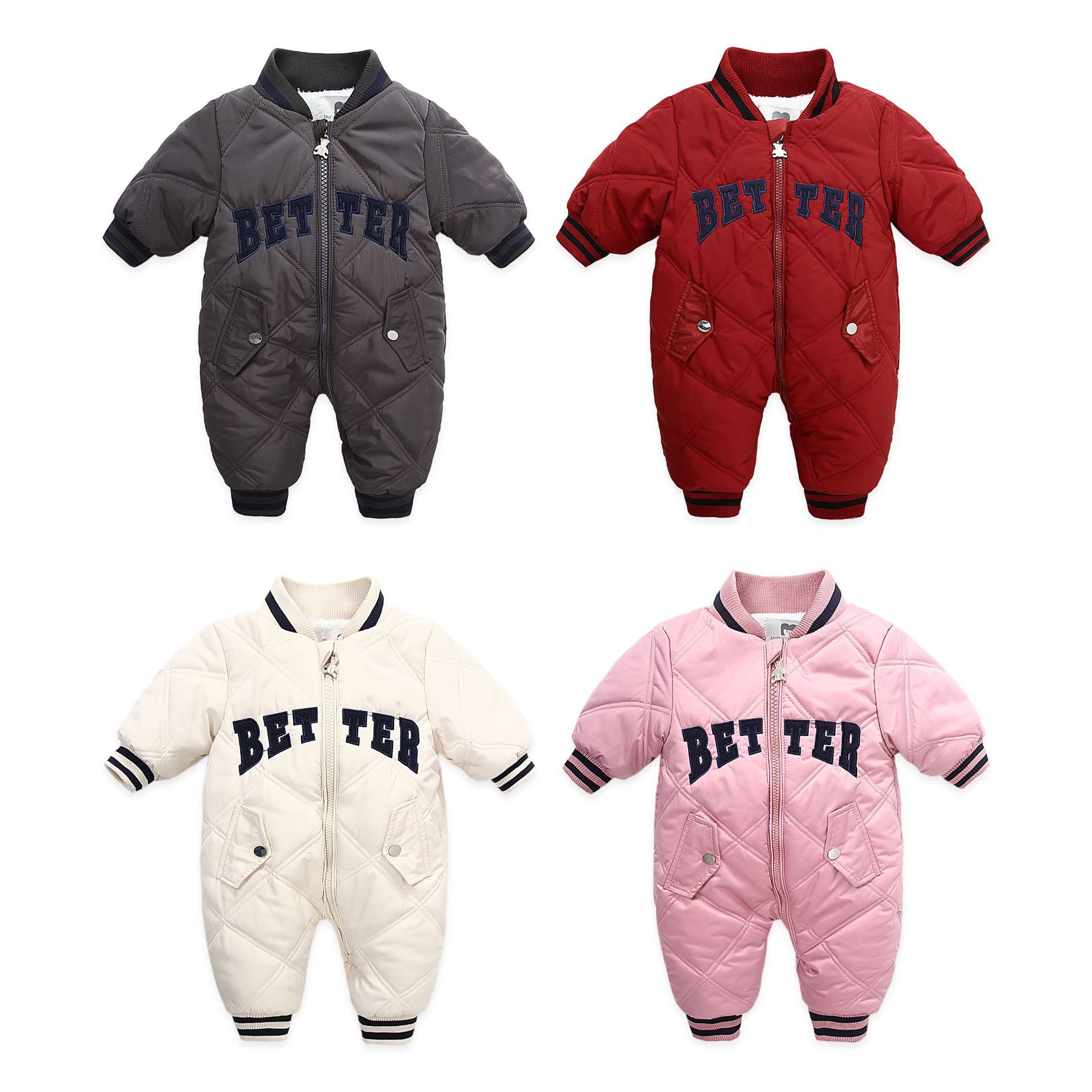 Letter Embroidery Children's Baseball Uniform Fleece Thickening