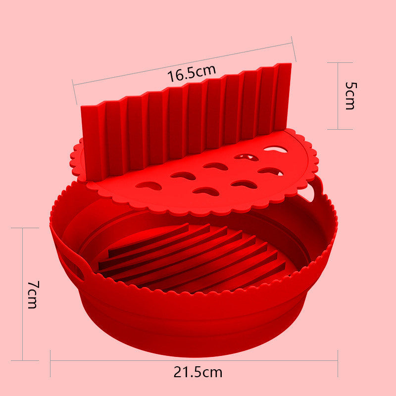 Bandeja de silicona para hornear multifuncional plegable
