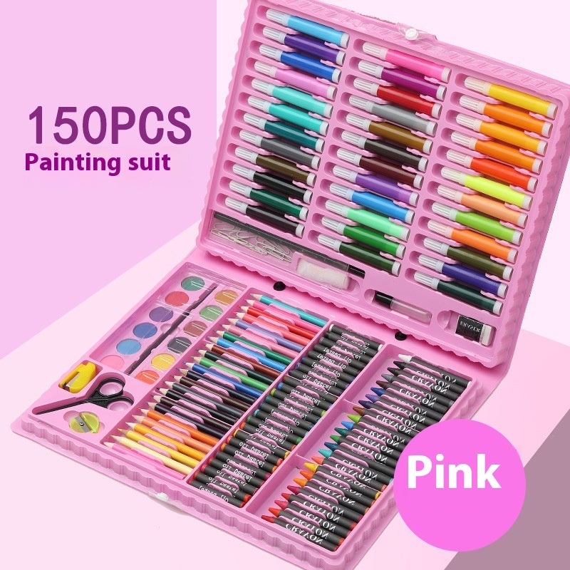 150 Pieces Children's Watercolor Pens Set