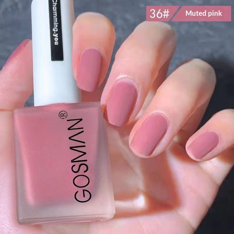 Quick-dry Matte Nail Polish, Non-peel