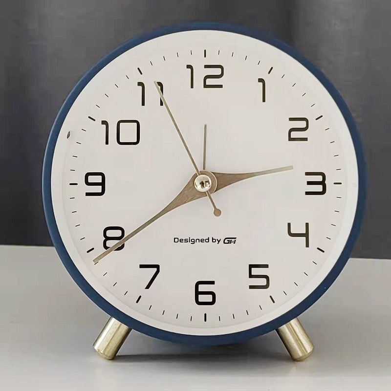 Mute Alarm Clock Large Digital Simple Luminous Bedside Students Use