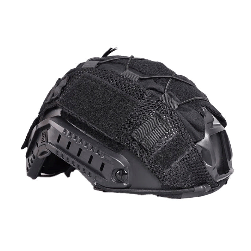 Camouflage Helmet Cover With Elastic Cord Tactical Camouflage Helmet Cover