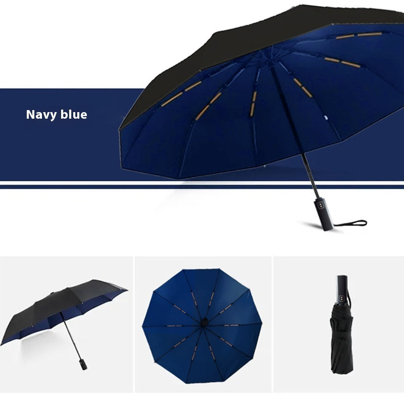 Double-layer Automatic 10-bone Double-bone Sunny Umbrella
