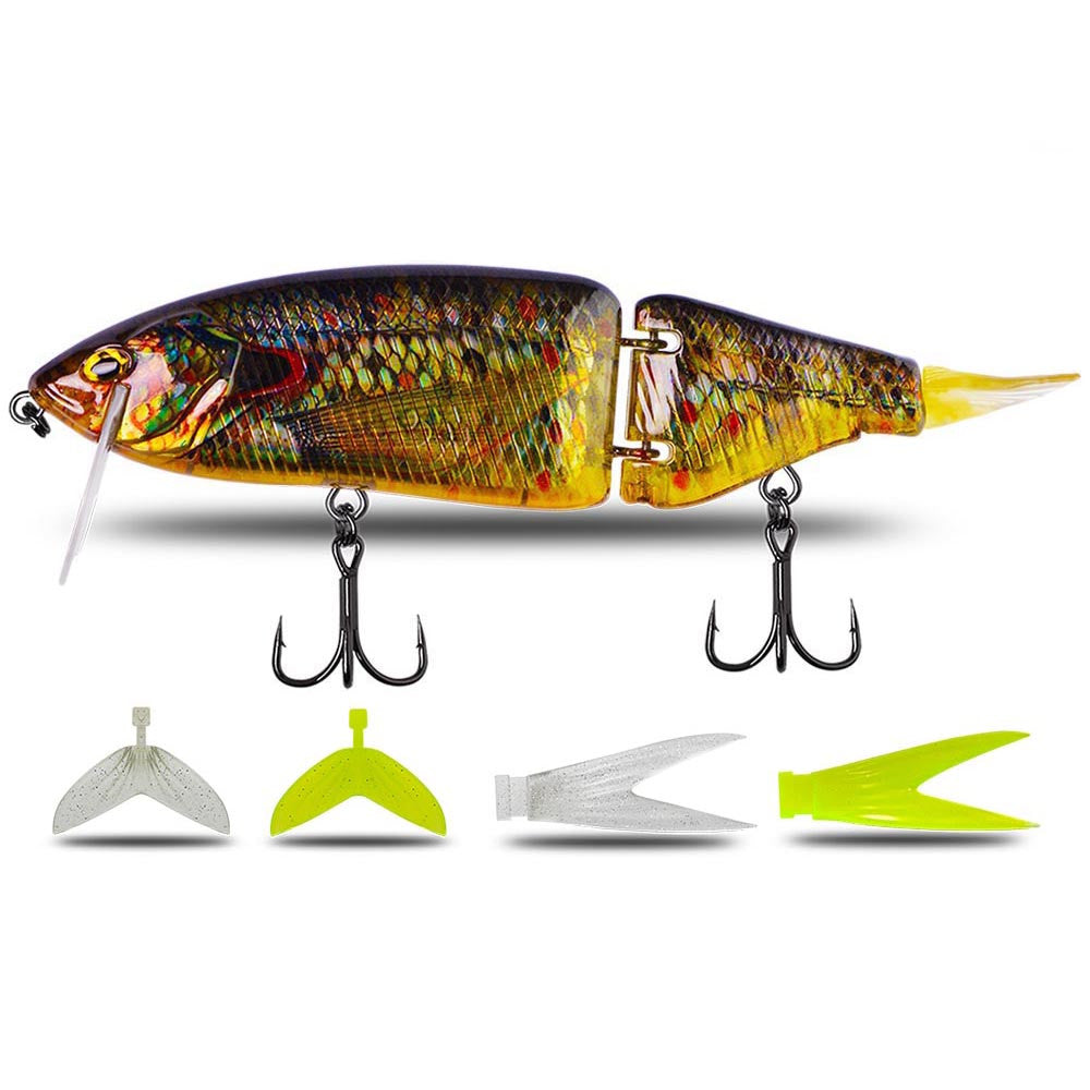 Sub-floating Water Multi-section Bionic False Bait