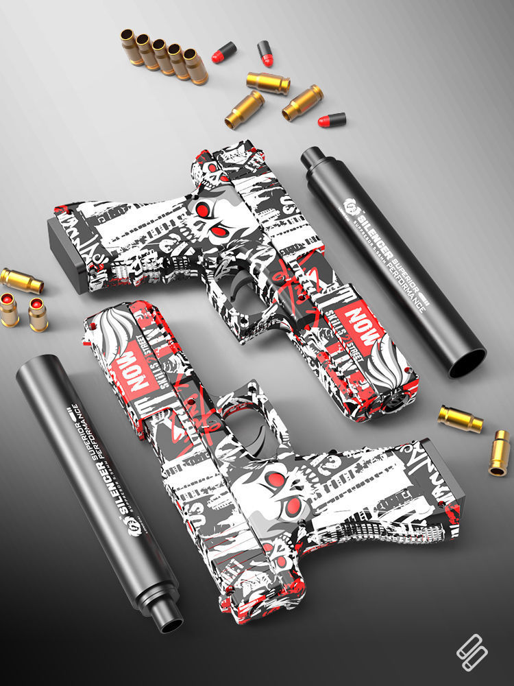 Soft Bullet Gun Children's Toy Bullet Simulation