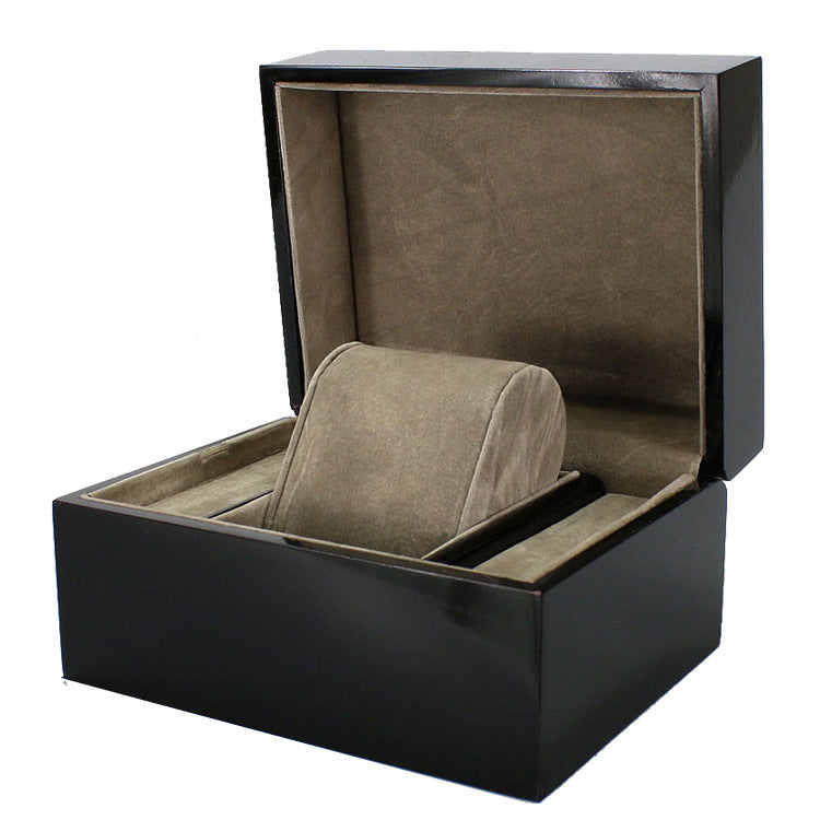 Boîte de rangement en bois de haute qualité pour montres et bijoux
