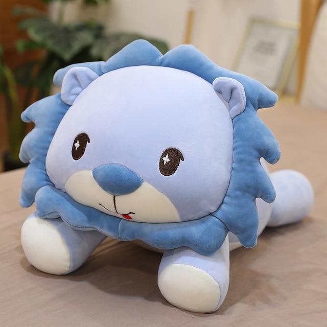 Colored Lion Teddy Soft Stuffed Plush Pillow Toy