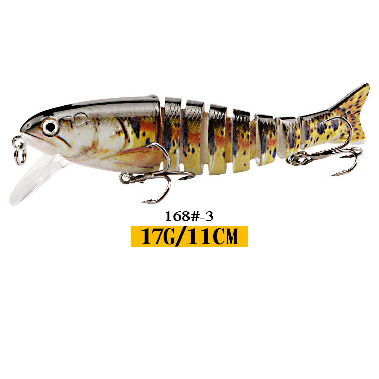 Multi-section Five-color Eight-section Lure Set