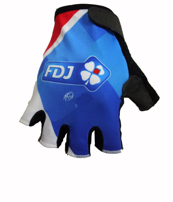 Tour De France Edition FDJ Short Finger Cycling Gloves