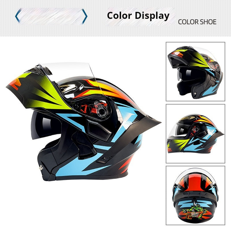 Personalized Big Tail Knight Safety Four Seasons Universal Helmet