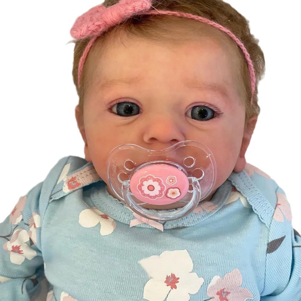 17-inch Simulation Baby Doll Floral Clothing
