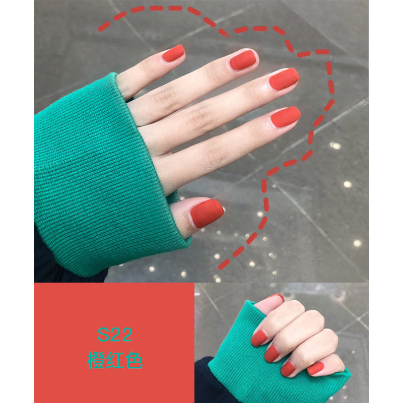 Water-based Matte Nail Polish Autumn And Winter Color Matte Matte Texture