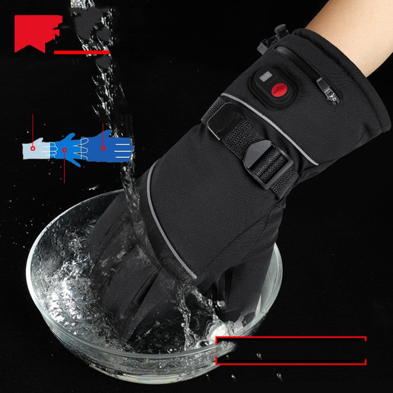 Intelligent Heating Gloves With Full Finger Warmth