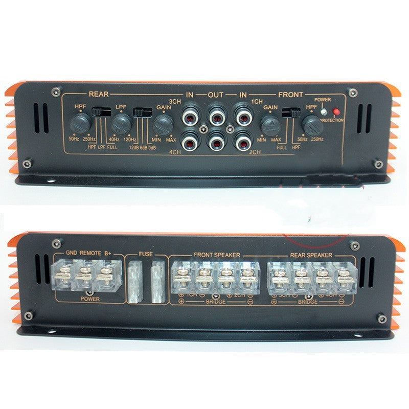 9800W High-power Car Audio Amplifier