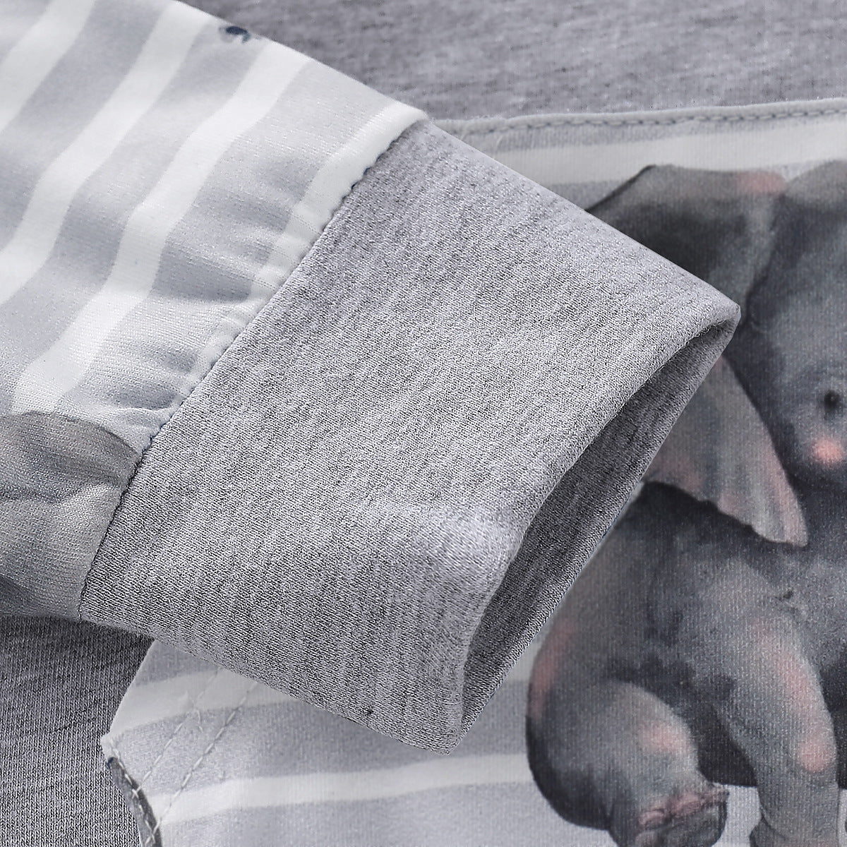 Modèle explosif de vêtements pour enfants, bébé éléphant avec capuche, costume en stock