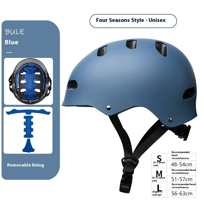 Children's Adult Hip Hop Roller Skating Skateboard Rafting Climbing Riding Helmet