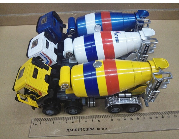 Cement Concrete Mixer Toy Inertia Alloy Car Model