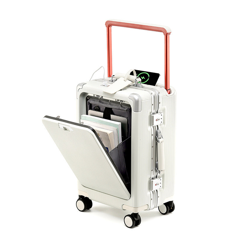 Draw-bar Luggage Wide 24-inch Anti-fall Front Cover