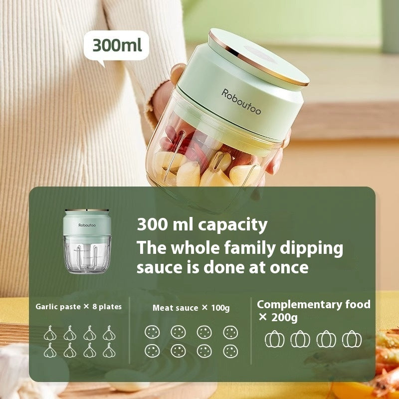 Household Stir Garlic Grinder Small Crushing Press