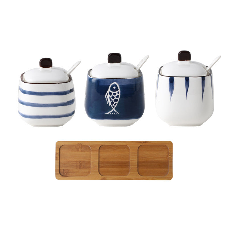 Japanese Seasoning Bottle Ceramic Household Clothes
