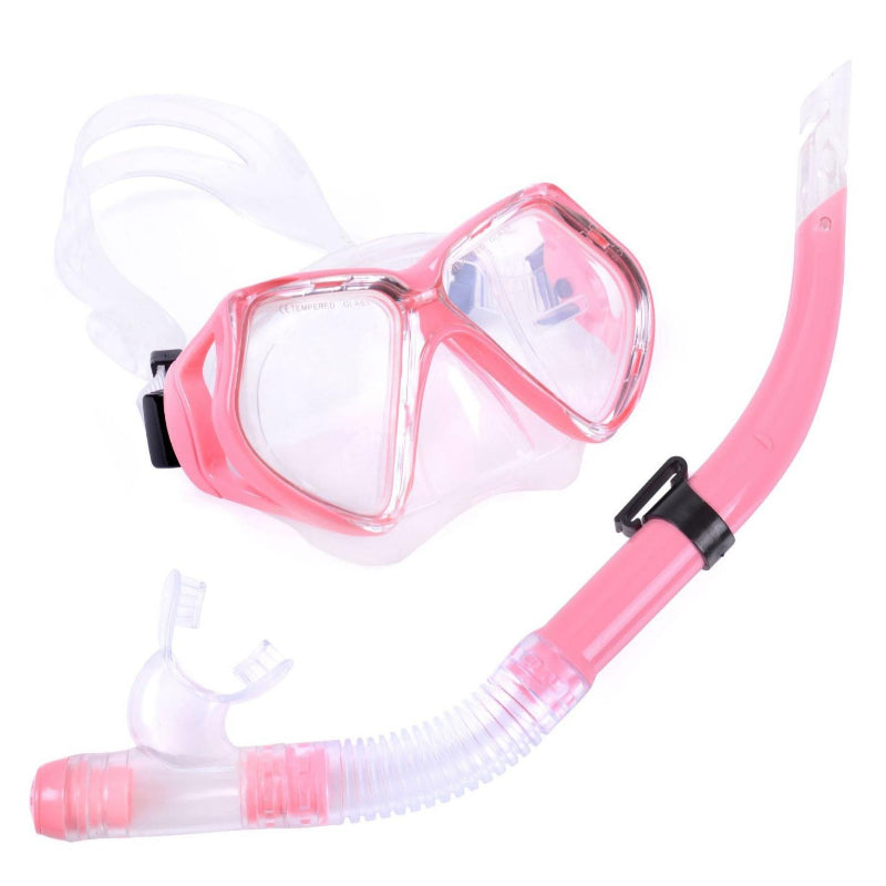 Waves Diving Mask Semi-dry Snorkel Diving And Snorkeling Equipment Set