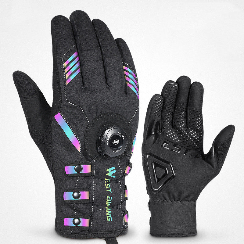 Breathable Spring And Summer All-finger Anti-slip Wear-resistant Gloves