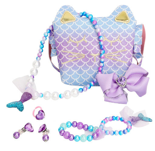 Simulation Children Play House Handbag Toy Watch Coin Purse Girl's Birthday Gift Cell Phone Bag