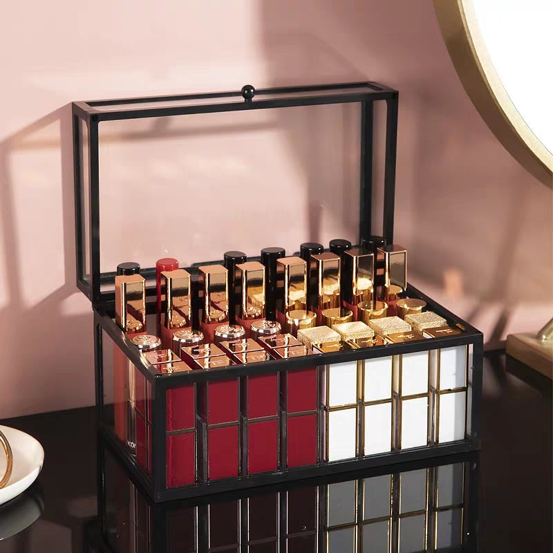 Lip glaze lipstick storage box