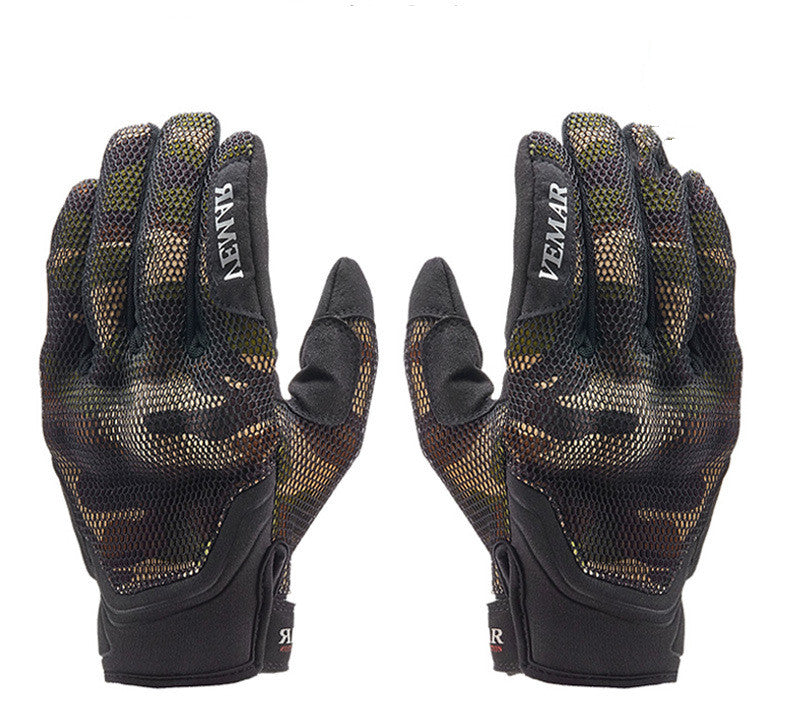 Riding Motorcycle Breathable And Wear-resistant Gloves