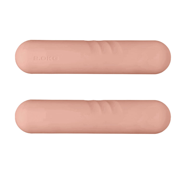 Silicone Edging Non-slip Hand-drawn Yoga Dumbbell Stick