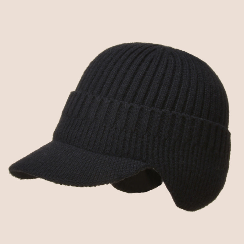 Men's Outdoor Warm Ear Protection Knitted Hat