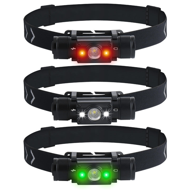 New Headlamp USB-C Quick Charging Outdoor Bright Light