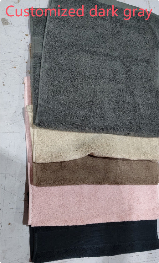 Bath Towel Plain Broken Face Gift Foreign Trade Towel