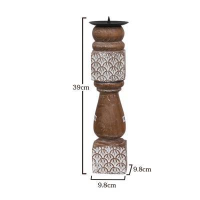 Retro Moroccan Light Luxury Homestay Resin Candle Holder