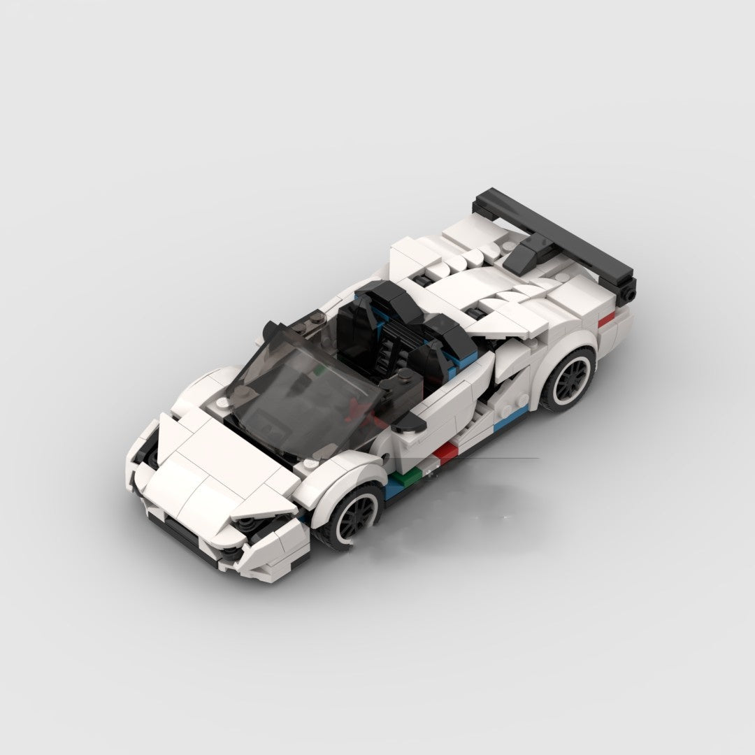 Creative Fashion Minimalist Assembled Toy Sports Car Model
