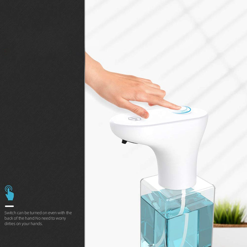 Soap Dispenser, Automatic Pressless Foaming  - Infrared Motion Sensor Liquid Hands-Free Soap Dispenser