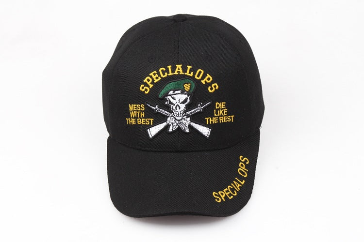 Skull pattern casual baseball cap sports hat