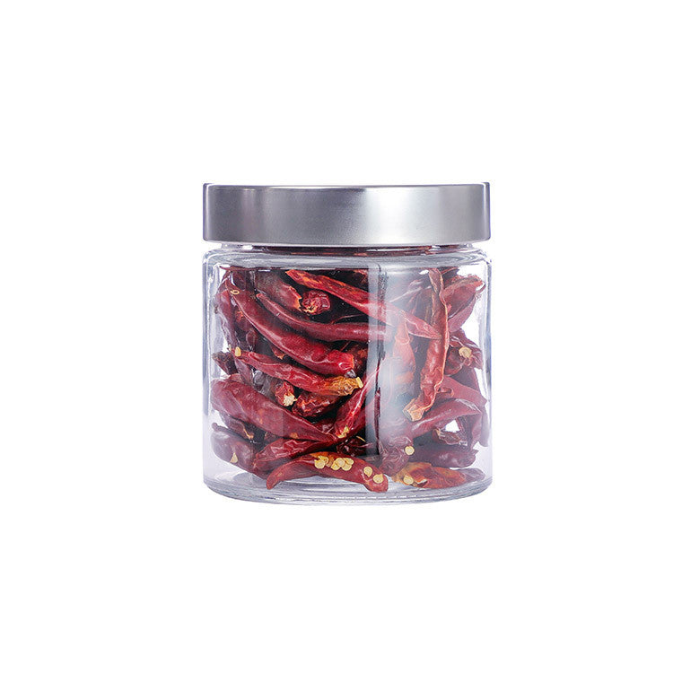Sealed jar of glass bottle