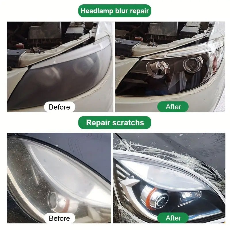 Car Headlight Restoration Repair Fluid Kit Tool