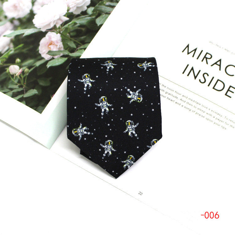 Men's Formal Tie Polyester 9cm Casual Business Work Professional Tie Printed Tie